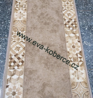 Protiskluzný běhoun Murcia 34 béžový